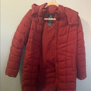 Wantdo medium Women’s Red Puffer Coat parka